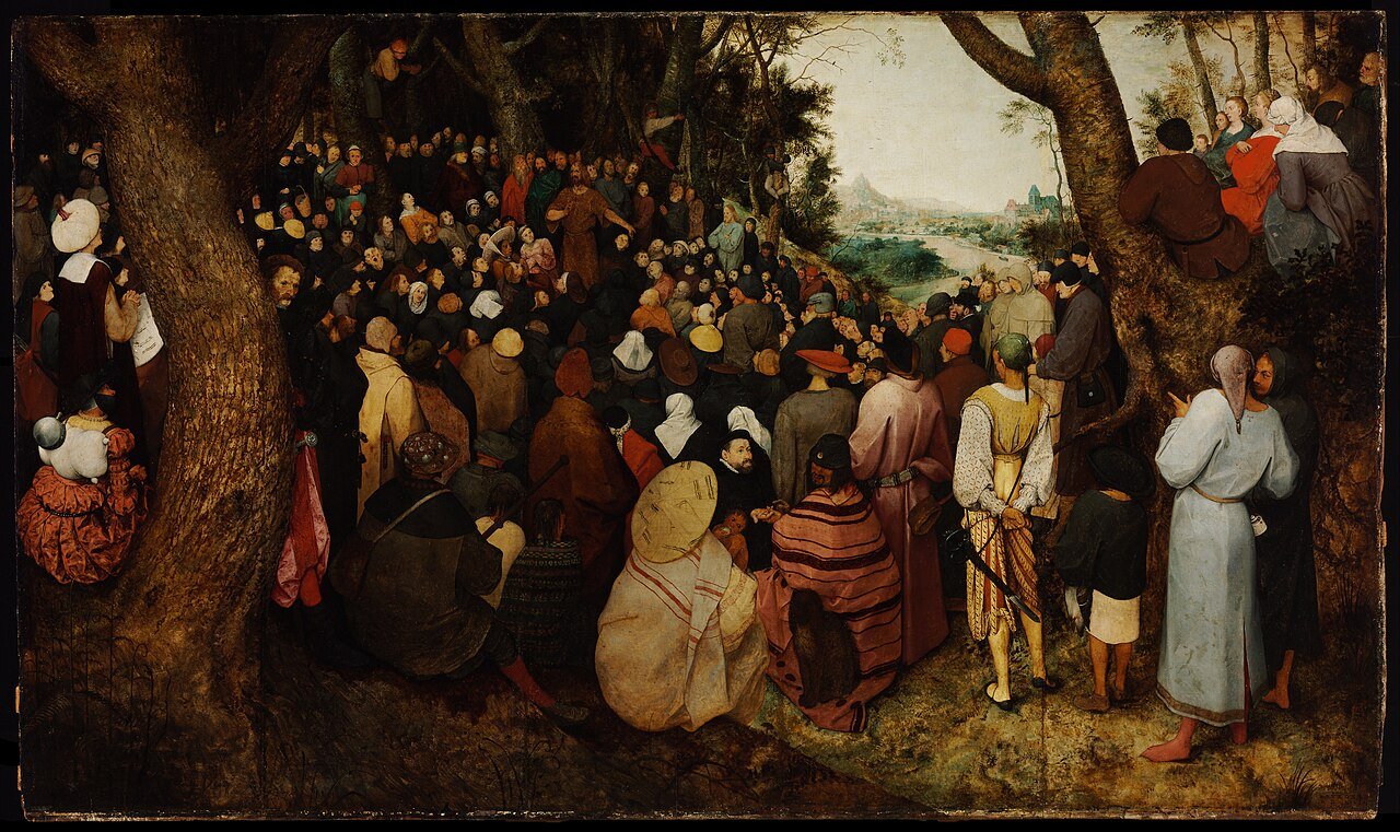 Pieter Bruegel el Viejo, La predicación de san Juan Bautista (1566)